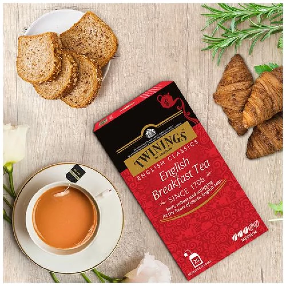 Twinings English Classics Breakfast Tea, 25 pcs-7.webp